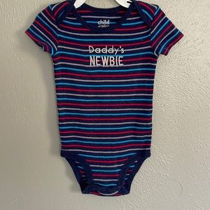 Carter’s “Daddy’s Newbie” Onsie